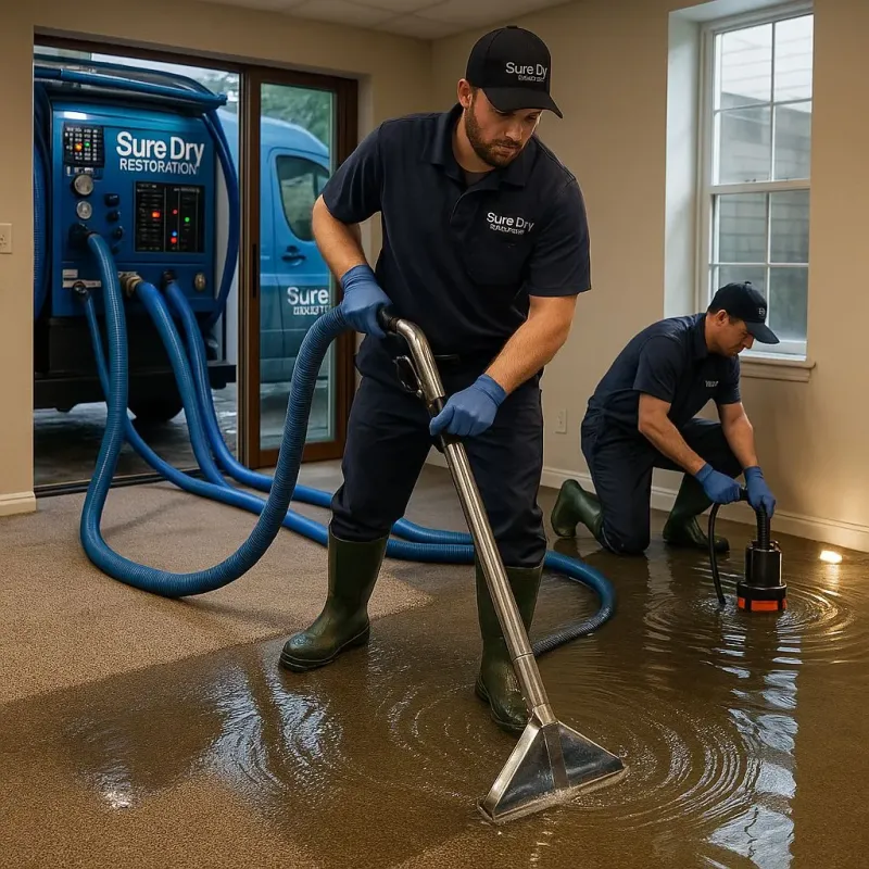 Water Extraction and Removal process in Gravesend, NY